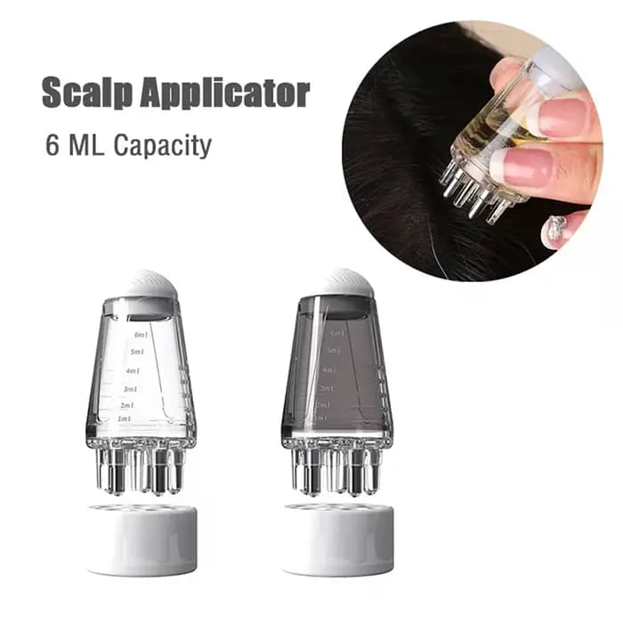 Peigne applicateur de sérum pour le cuir chevelu