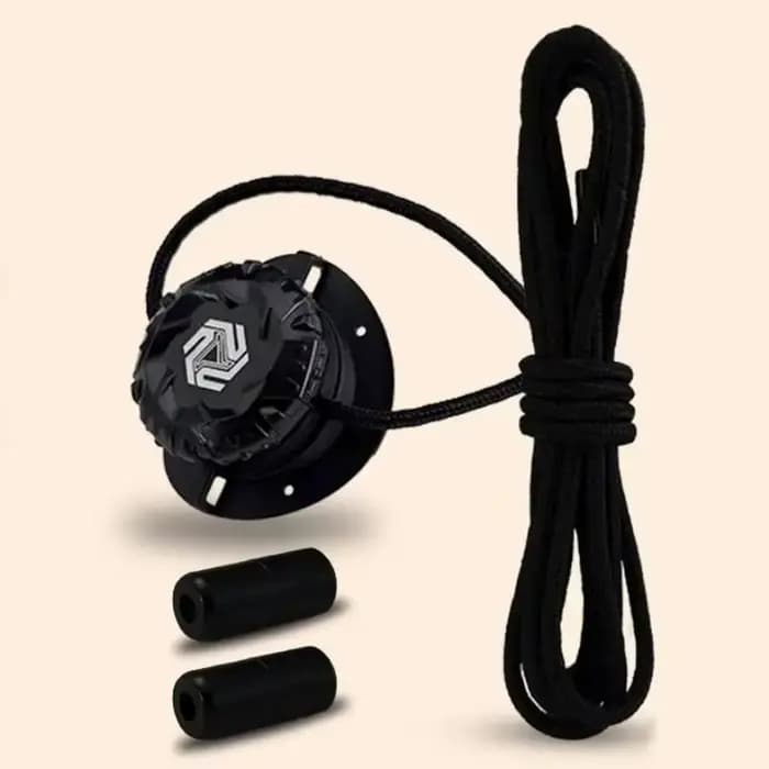 1/2 paire de lacets automatiques sans nœuds, lacets épais en corde pour baskets de tennis, installation simple, boucle pivotante, accessoires pour chaussures