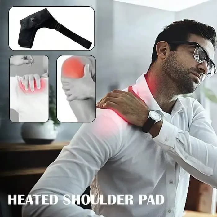 Attelle d'épaule chauffante électrique, sangle de soutien de Massage d'épaule pour bras, épaule, attelle de Fitness, garde au chaud