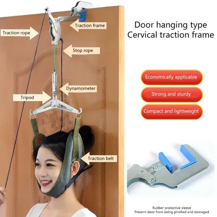 Kit de dispositif de massage du cou sur la porte