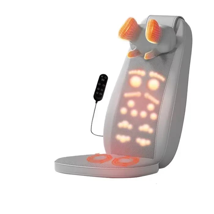 Shiatsu masseur complet du corps avec coussin de chaise de Massage thermique pétrissage pour le cou dos épaule