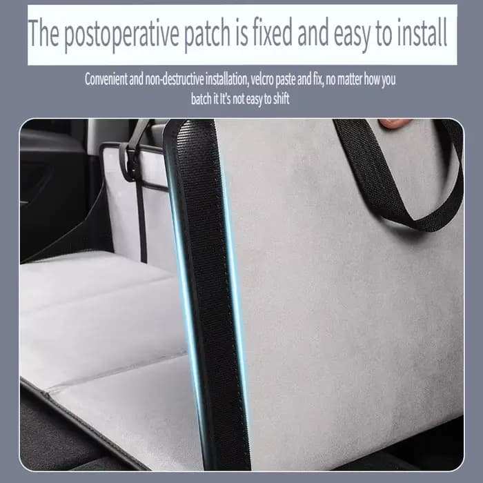 1 pièce d'extension de lit de voiture – idéale pour le camping, les voyages en voiture et les déplacements de nuit, accessoires de matelas d'extension pliables