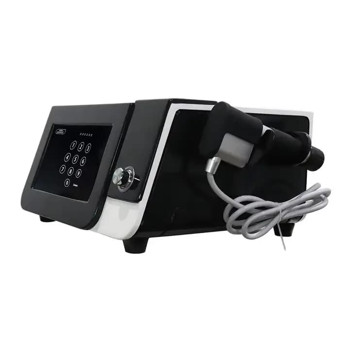 Pistolet de massage à ondes de choc extracorporelles automatique EMSWTC-007 pour soulager les douleurs corporelles, physiothérapie, relaxant, masseur à ondes de choc M