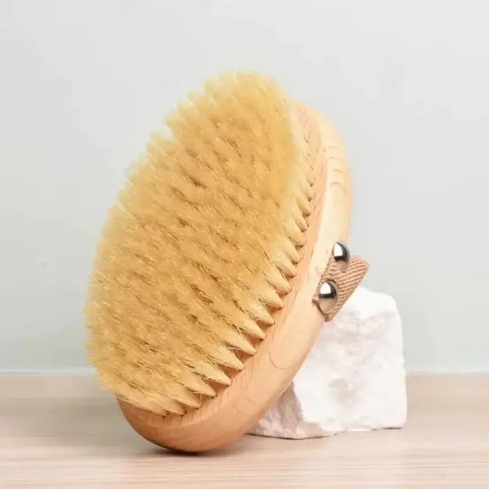 Brosse corporelle en bois pour SPA