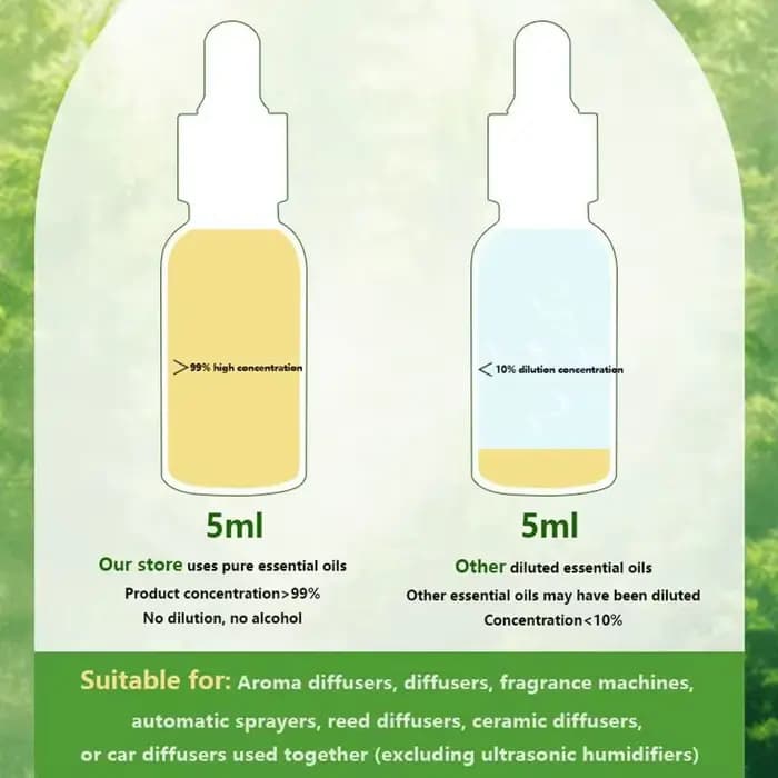 ESAEON 300 ml (10,15 fl.oz) liquide de supplément de diffuseur d'huile essentielle d'aromathérapie d'âge glacé pour distributeur d'aérosol et Machine d'arôme