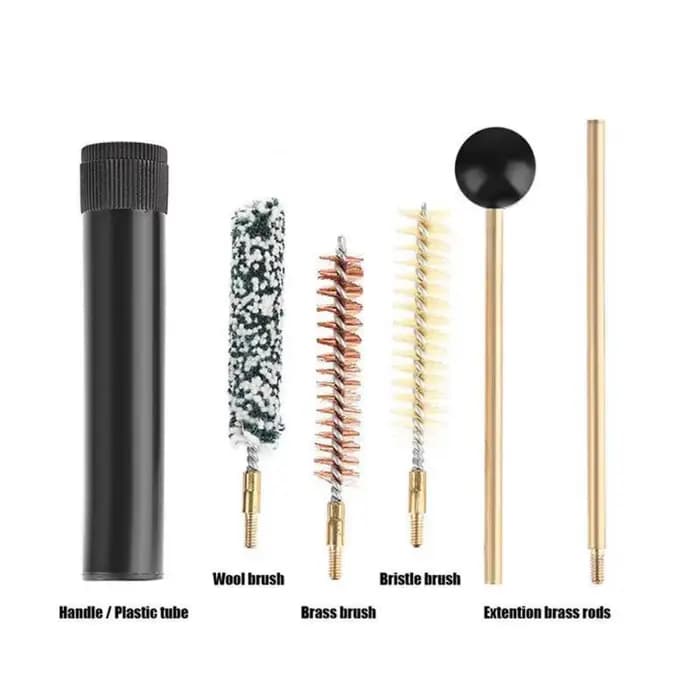 .22cal.44cal.45cal.38cal.357cal 9mm Kits d'outils de nettoyage de pistolet Kit de nettoyage de pistolet à fusil pour l'entretien des armes à feu de chasse