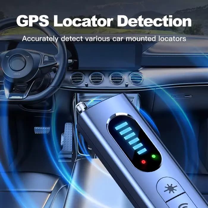 Détecteur de caméra cachée Anti-espion, traceur GPS de voiture, dispositif d'écoute, Bug RF sans fil, Scanner de tous les signaux, Gadget de Protection de sécurité