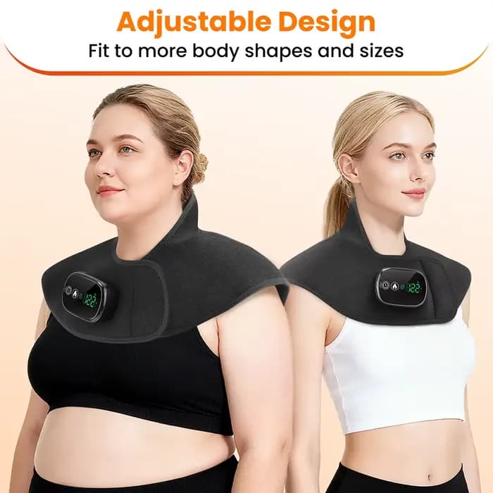 Coussin chauffant électrique sans fil pour les épaules et le cou