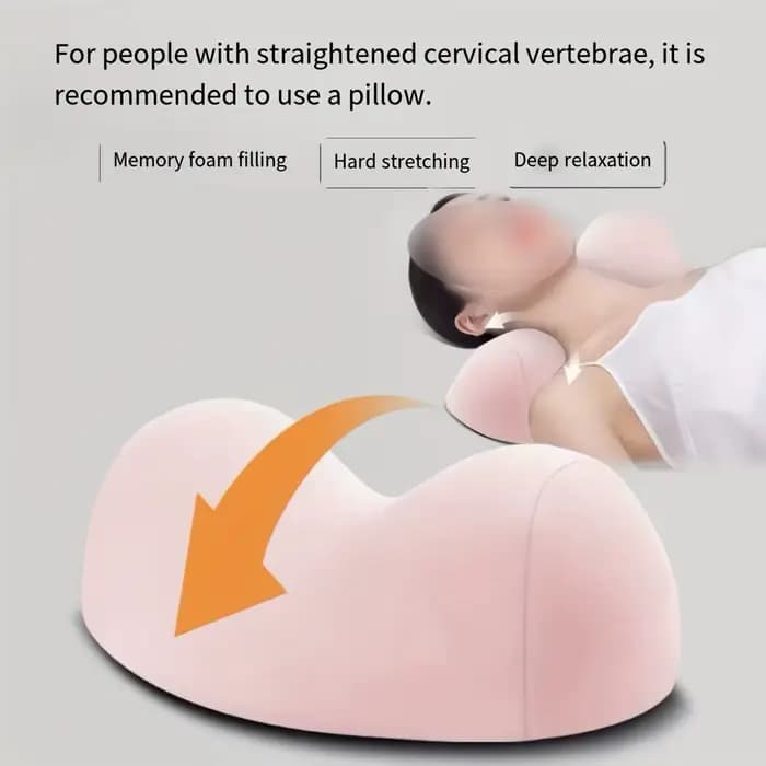 Oreiller cervical pour le cou et la colonne vertébrale