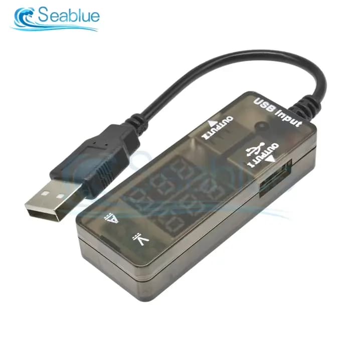 Détecteur numérique USB pour touristes, courant, tension, charge, testeur, batterie, voltmètre, ampèremètre, chargeur, multimètre, kit de bricolage électronique, médecin