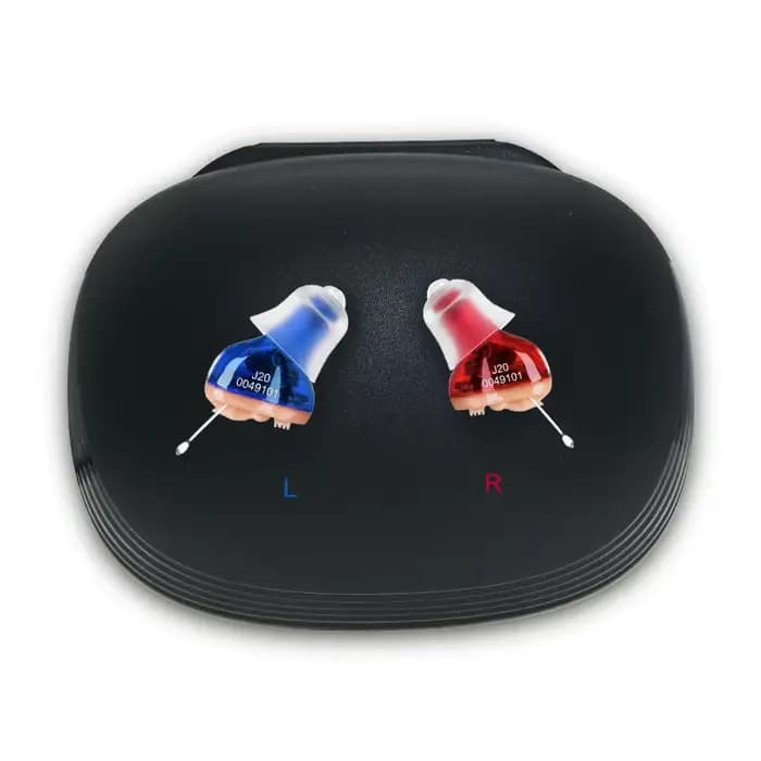 Prothèses auditives Audifonos pour la surdité réglable Micro sans fil J20 Mini aide auditive Invisible amplificateur de son d'oreille livraison directe