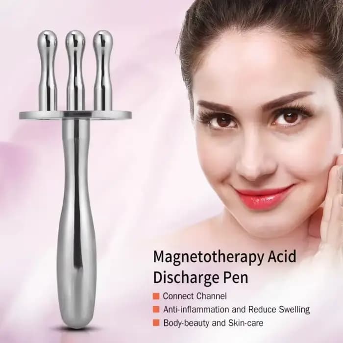 Stylo de magnétothérapie à décharge acide