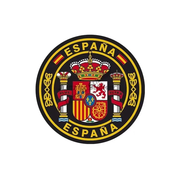 Autocollants créatifs en PVC avec drapeau d'Espagne, carte et emblème de taureau pour voiture, camion, vélo, casque, mur, fenêtre, réfrigérateur, table, accessoires de décoration