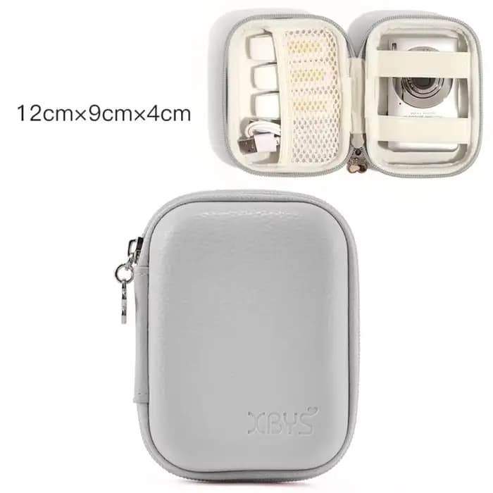 Étui pour appareil photo pour appareils photo CCD vidéo numérique, sac de rangement antichoc et étanche en cuir PU, sac de rangement pour accessoires d'appareil photo