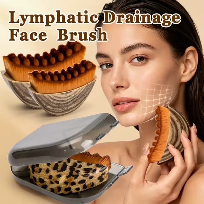 Brosse de massage pour le visage et le corps