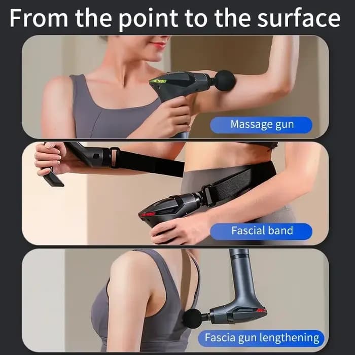 Pistolet de Massage électrique à longue poignée