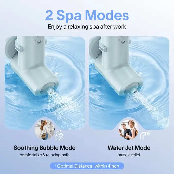 Jet de bain spa sans fil rechargeable