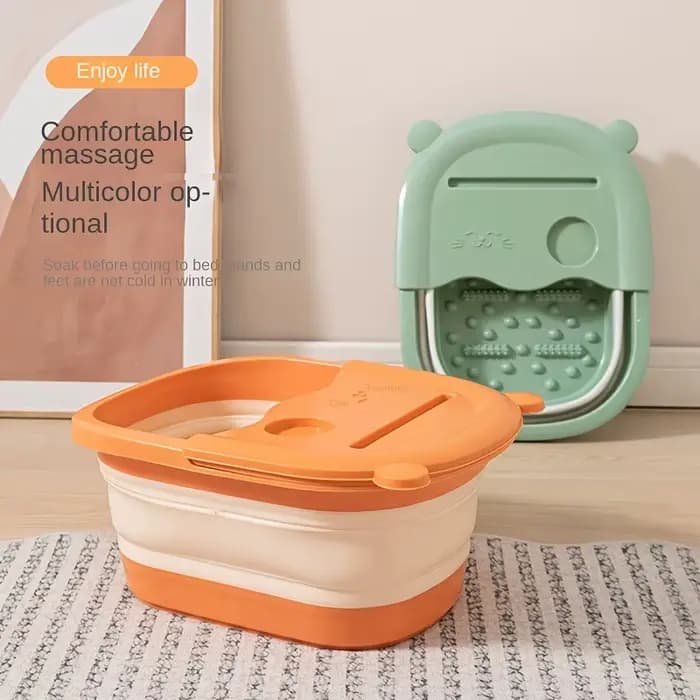 1 pièce Grande Baignoire Pliable pour Spa des Pieds