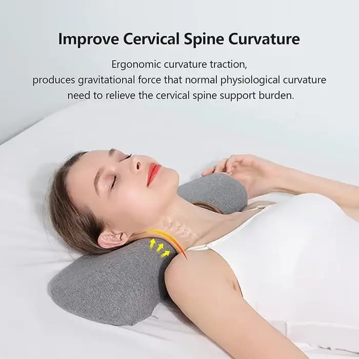 Oreiller cervical, oreiller de contour en mousse à mémoire de forme