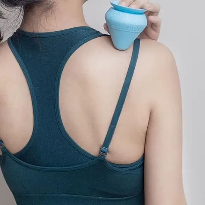 Cône de massage en silicone à adsorption pour fascias