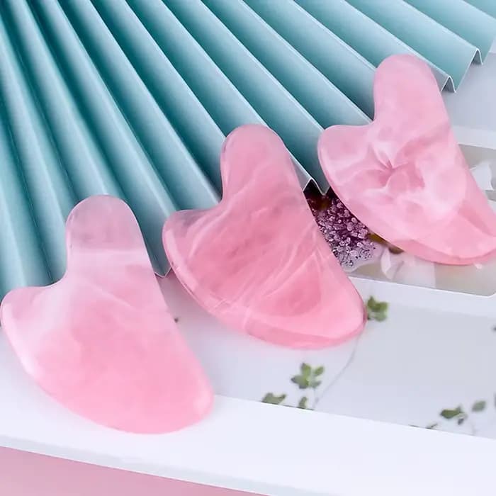 Résine Gua Sha grattage Massage grattoir visage masseur Acupuncture Guasha conseil