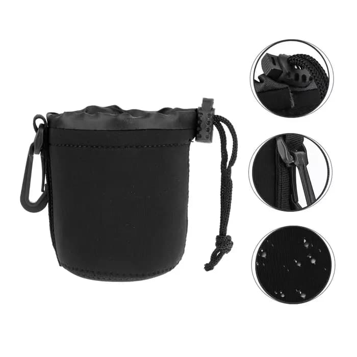 Pochette d'objectif d'appareil photo néoprène étanche souple caméra vidéo pochette d'objectif étui pour Canon Sony pour la plupart des appareils photo reflex numériques