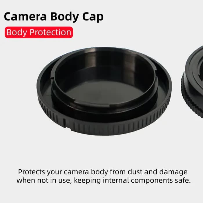 Capuchon de boîtier d'appareil photo et capuchon de monture d'objectif pour Sony A Mount A330 A350 A380 A390 A450 A500 A550 A560 A580 A700 A850 A900 A55 A57 A58 A65 A77