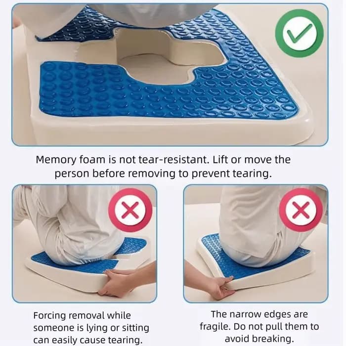 Coussin multifonctionnel en Gel Anti-escarres