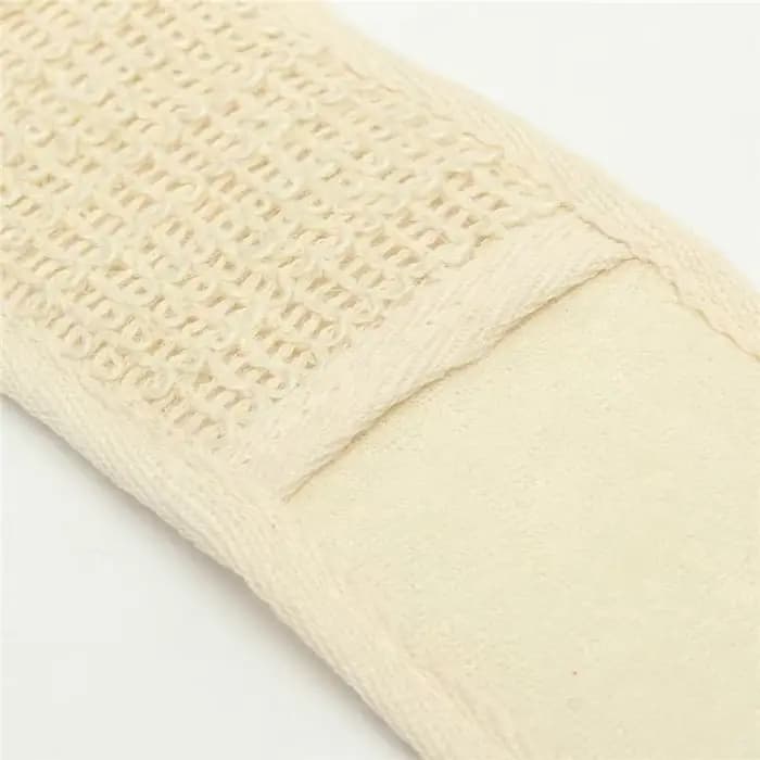 Éponge de massage exfoliante douce naturelle en loofah pour le bain et la douche