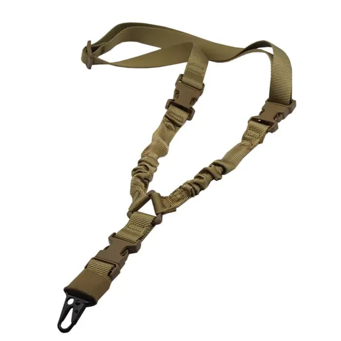 Élingue de fusil tactique à Point unique, 1 Point, pour Airsoft, robuste, pour pistolet de tir au Combat, sangle de chasse