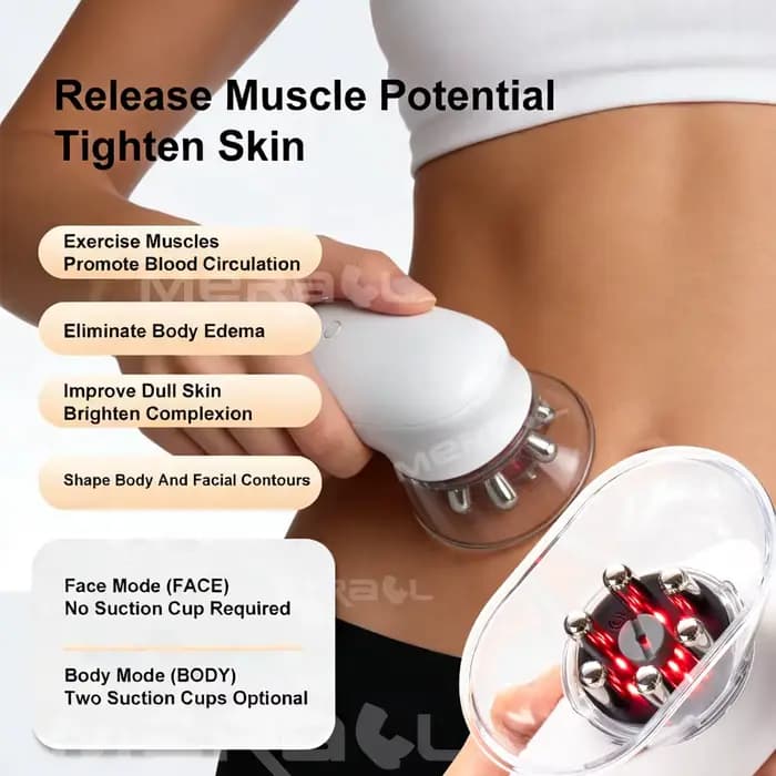 Appareil de massage électrique anti-cellulite EMS pour l'abdomen