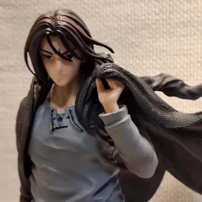 Nouveau 30 cm attaque sur Titan Anime Figure Eren Jaeger Figurine Jaeger enquête Corps Statue Figurine modèle poupée jouet de noël