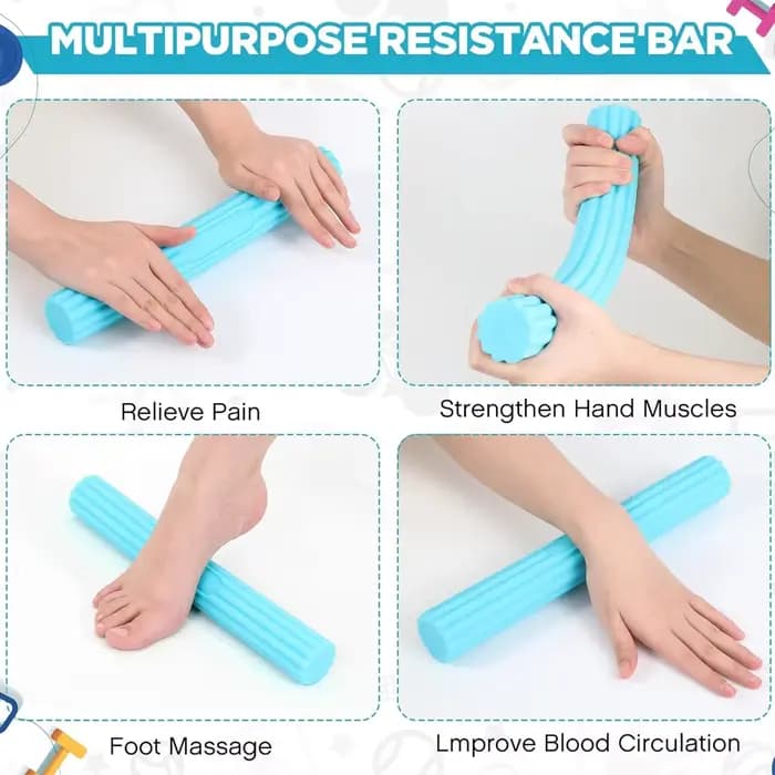 Barre flexible de thérapie du coude pour golfeurs