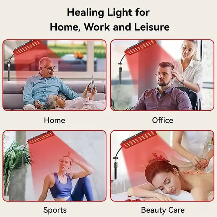 Lampe de thérapie à la lumière rouge LED