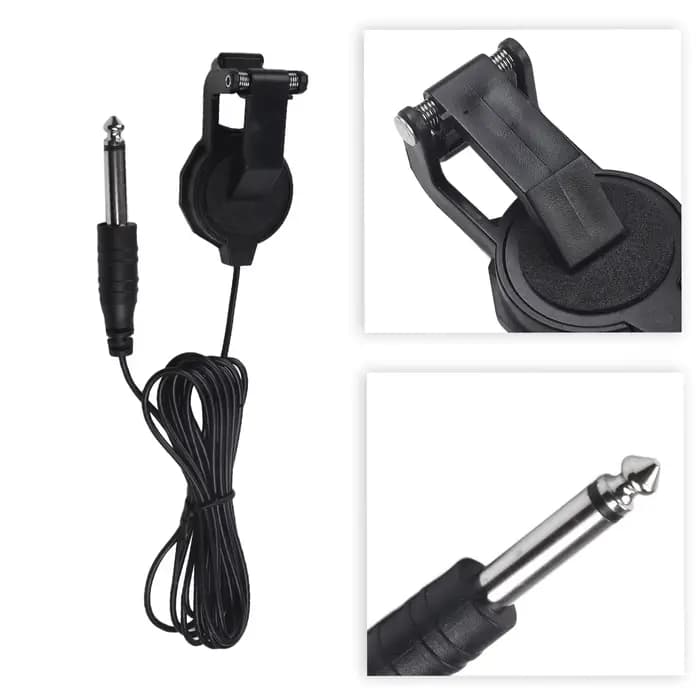 Appareil d'enregistrement de taille indiquée sur l'image, clip audio pour capture sonore directe, installation facile, micro amovible