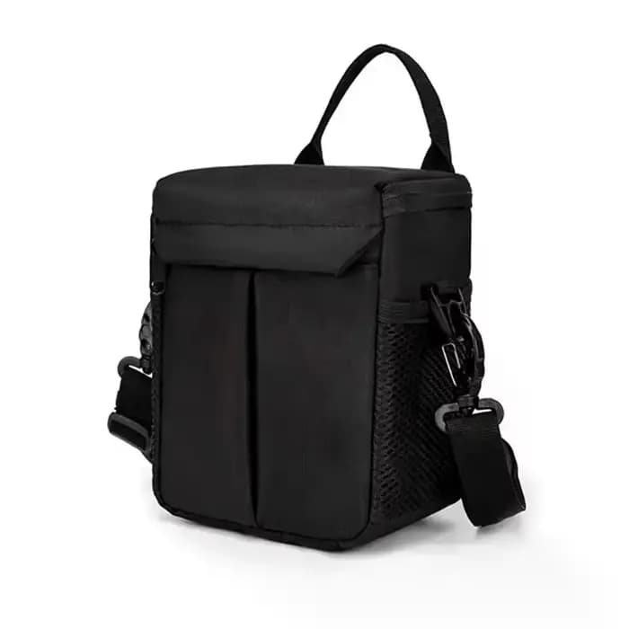 Sac à bandoulière compact pour appareils photo hybrides compacts - Pochette de voyage antichoc - Étui de protection durable