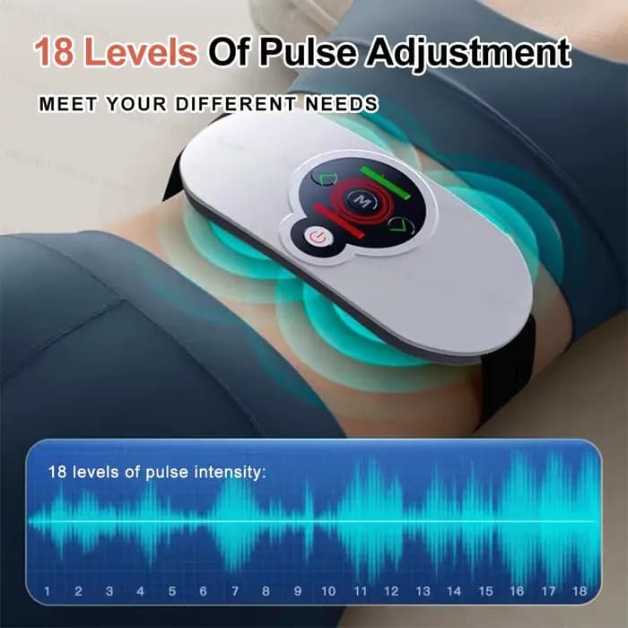 Masseur de taille électrique EMS Stimulation musculaire impulsion corps sculptant
