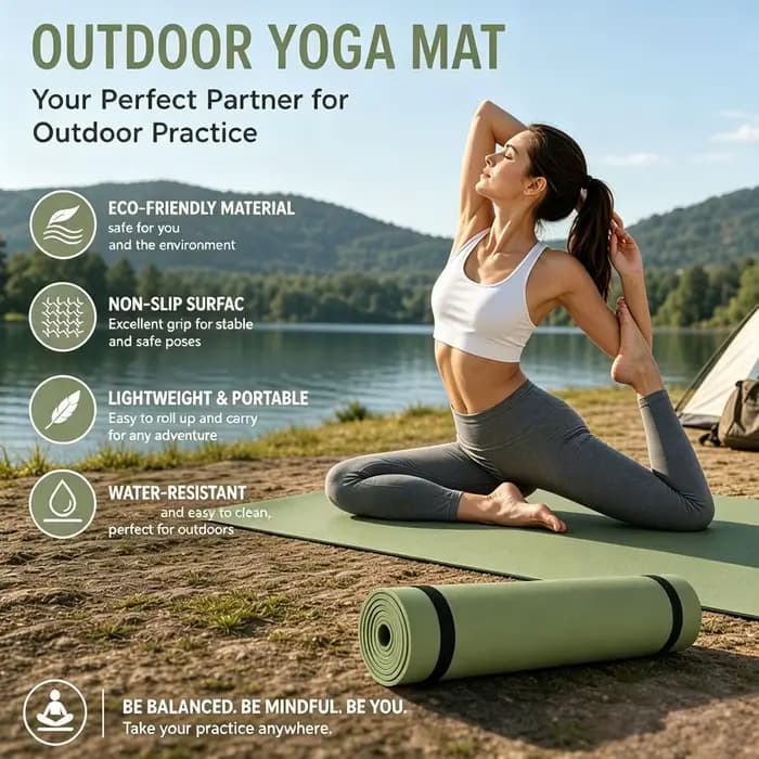 Tapis de yoga et de Pilates, épais, antidérapant, coussin de yoga, tapis d'exercice de fitness pour femmes, idéal pour la maison et la salle de sport