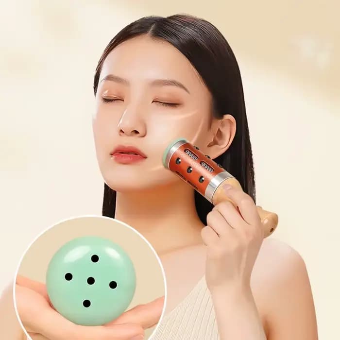 Massage traditionnel à la Moxibustion en Jade chaud