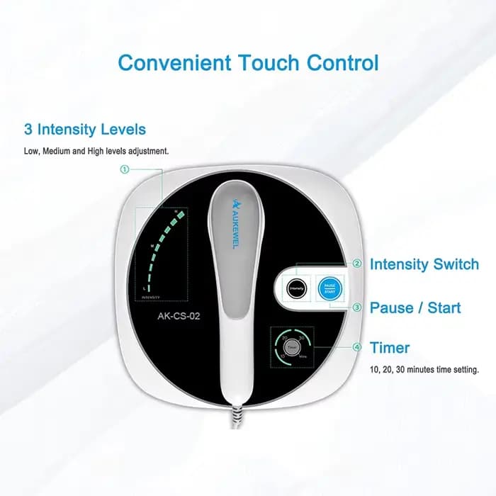 Machine de physiothérapie par ultrasons pour soulager la douleur et massage musculaire profond masseur d'instrument