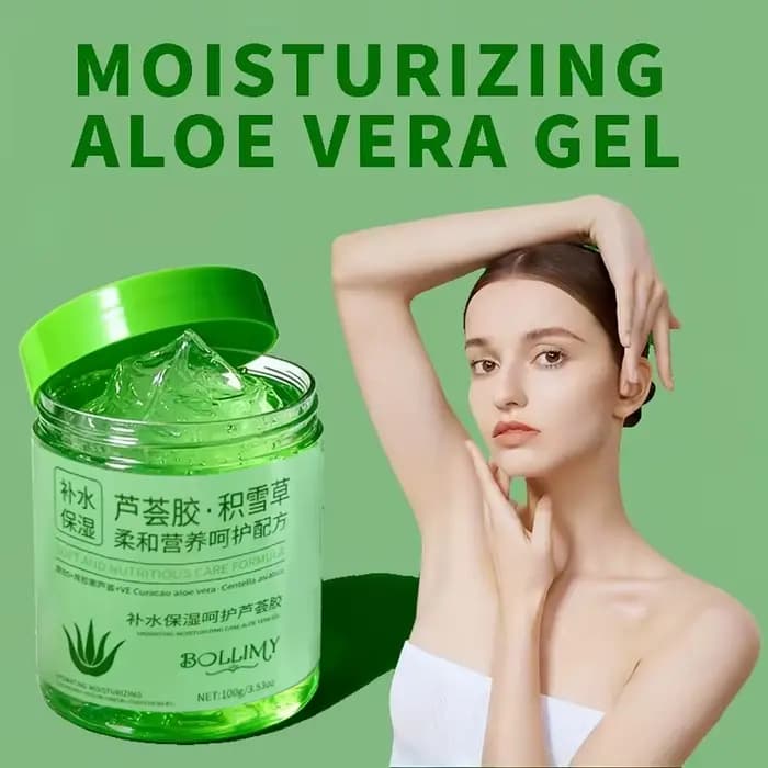 Gel d'aloe vera et de centella asiatica