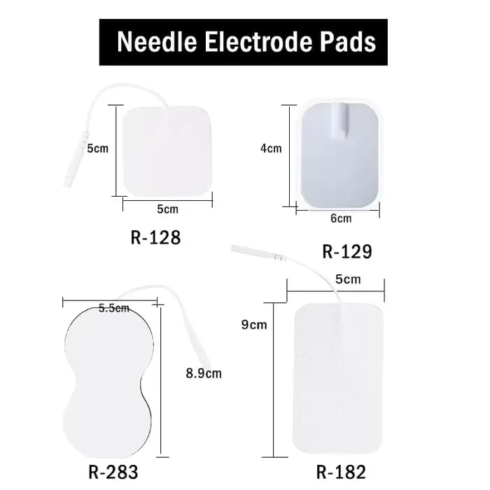 20/10 pièces de coussinets d'électrodes EMS pour stimulateur musculaire