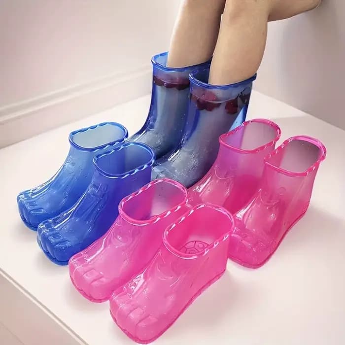 Bassin de bain portatif de Spa de pied-Design pliable d'économie d'eau en plastique