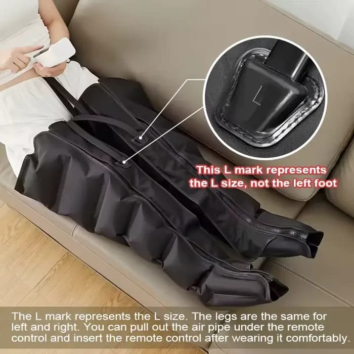 Bottes de massage professionnelles pour jambes à Compression d'air