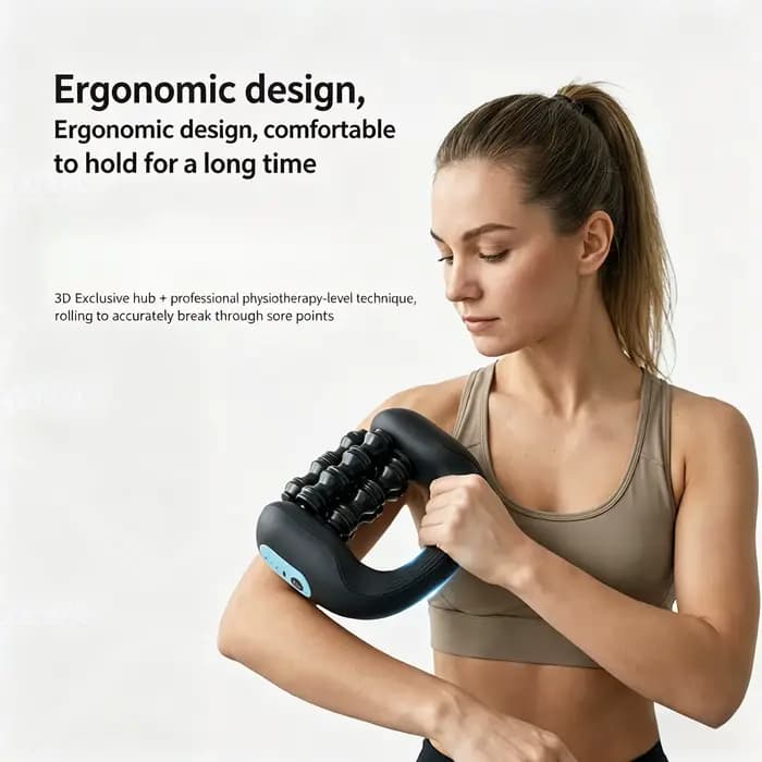 Rouleau de massage électrique pour tissus profonds