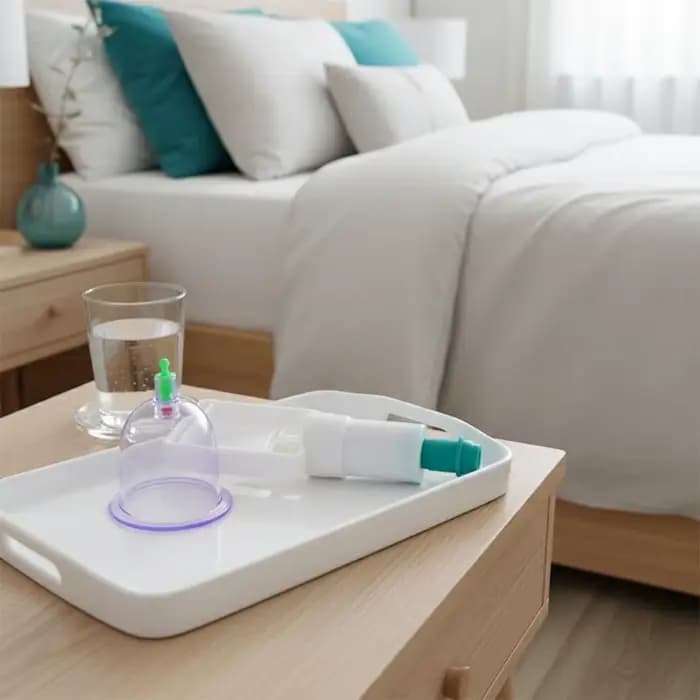 Kit de ventouses pour massage corporel 6 pièces – Thérapie par aspiration pour la récupération musculaire et le bien-être à domicile
