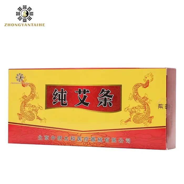 Bâtonnets de Moxa Pures Premium ZHONGYAN TAIHE - Thérapie Traditionnelle 100% Biologique pour la Santé Holistique et le Soulagement Naturel