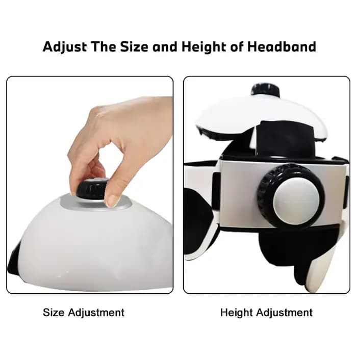 Casque de Massage électrique à pression d'air