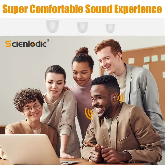 Aide auditive numérique invisible pour sourds, aide auditive, amplificateur de son pour perte auditive modérée à sévère