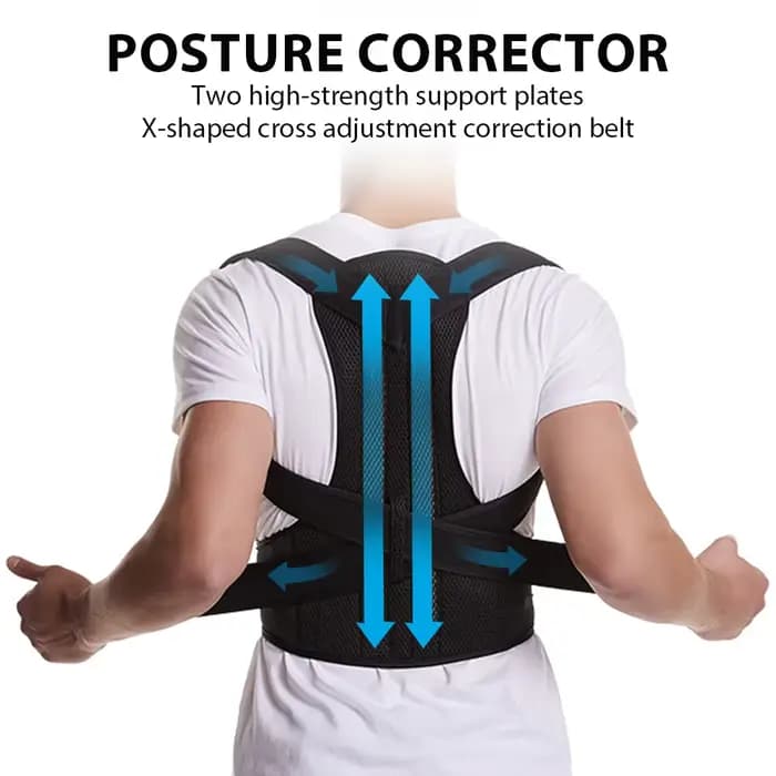 Attelle dorsale réglable pour hommes et femmes